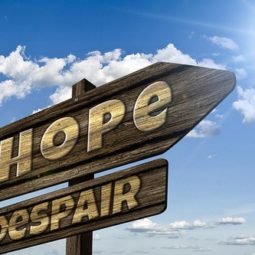 signpost reading Hope and Despair